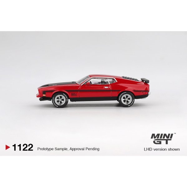 画像4: MINI GT 1/64 Ford Mustang Mach 1 1971 Race Red (LHD) [Blister Packaging]