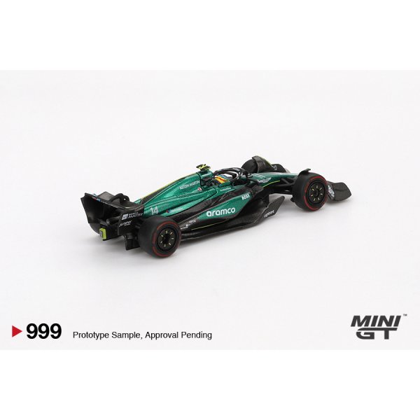 画像3: MINI GT 1/64 Aston Martin AMR24 F1 2024 Bahrain GP #14 F. Alonso