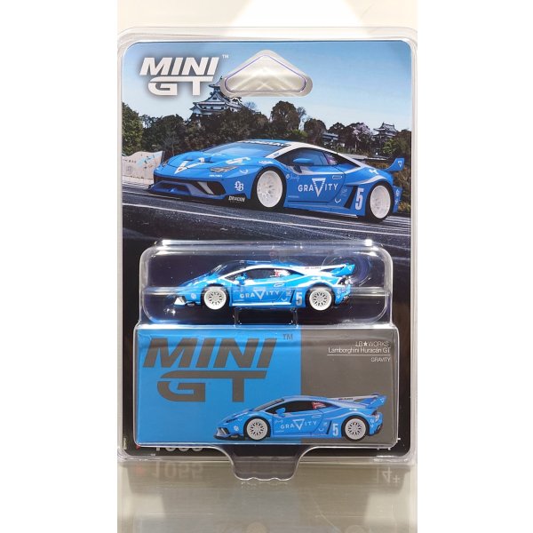 画像1: MINI GT 1/64 Lamborghini Huracan LB★WORKS GT GRAVITY (RHD) [Blister Packaging]