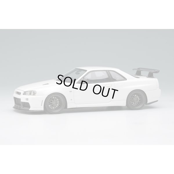 画像1: EIDOLON 1/43 BUILT BY LEGENDS Mine's Skyline GT-R (BNR34) Shiranami White