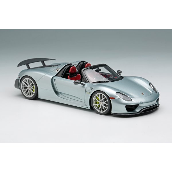 画像5: EIDOLON COLLECTION 1/43 Porsche 918 Spyder weissach package 2011 Rear Wing up Rhodium Silver Metallic (US spec) Limited 80 pcs.