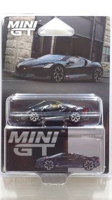 MINI GT 1/64 Bugatti W16 Mistral Black (LHD) [Blister Packaging]