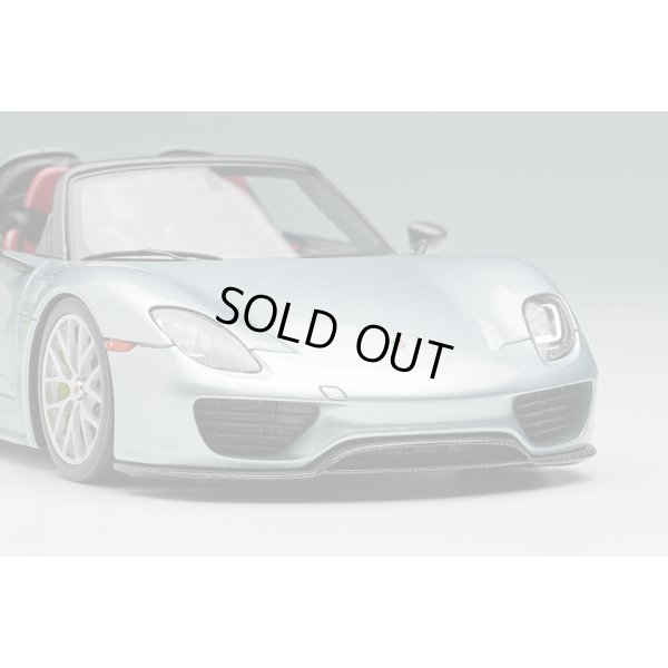 画像8: EIDOLON COLLECTION 1/43 Porsche 918 Spyder weissach package 2011 Rear Wing up Rhodium Silver Metallic (US spec) Limited 80 pcs.