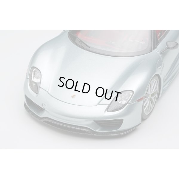 画像6: EIDOLON COLLECTION 1/43 Porsche 918 Spyder weissach package 2011 Rear Wing up Rhodium Silver Metallic (US spec) Limited 80 pcs.