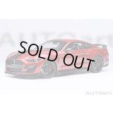 AUTOart 1/18 Ford Mustang Shelby GT500 (Red with Black Stripes)