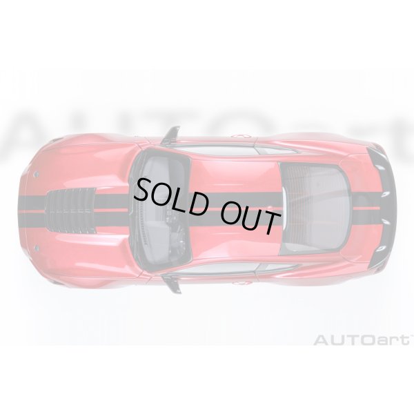 画像7: AUTOart 1/18 Ford Mustang Shelby GT500 (Red with Black Stripes)