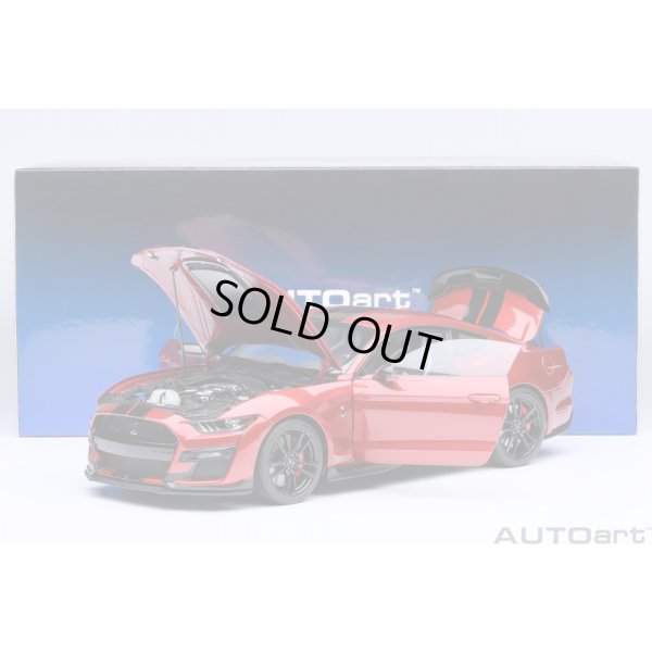 画像21: AUTOart 1/18 Ford Mustang Shelby GT500 (Red with Black Stripes)