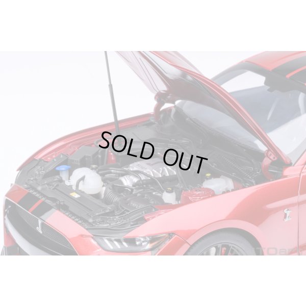 画像11: AUTOart 1/18 Ford Mustang Shelby GT500 (Red with Black Stripes)