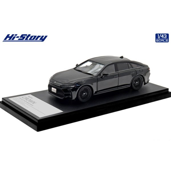 画像2: Hi Story 1/43 Toyota CROWN Z BLACK PACKAGE (2024) Precious Black Pearl