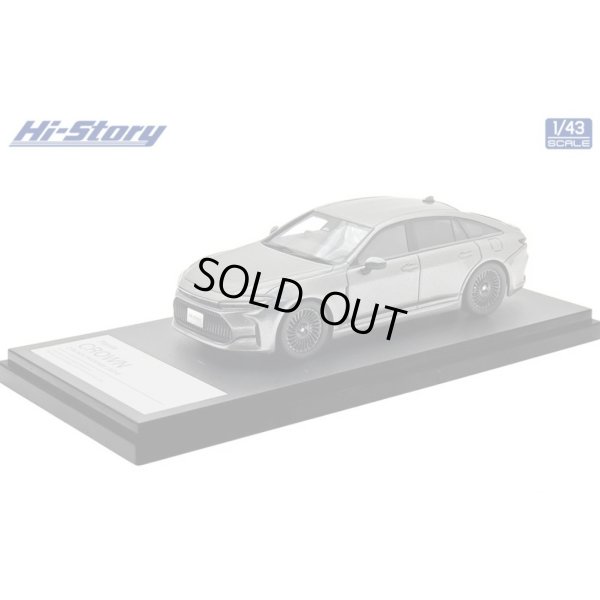 画像2: Hi Story 1/43 Toyota CROWN Z BLACK PACKAGE (2024) Precious Metal