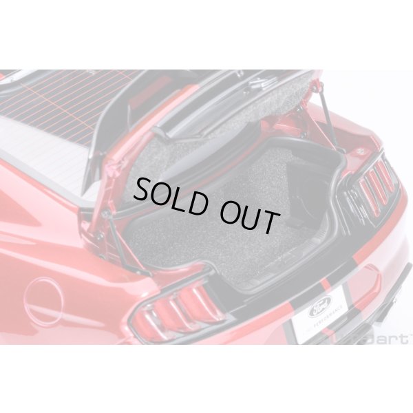 画像13: AUTOart 1/18 Ford Mustang Shelby GT500 (Red with Black Stripes)