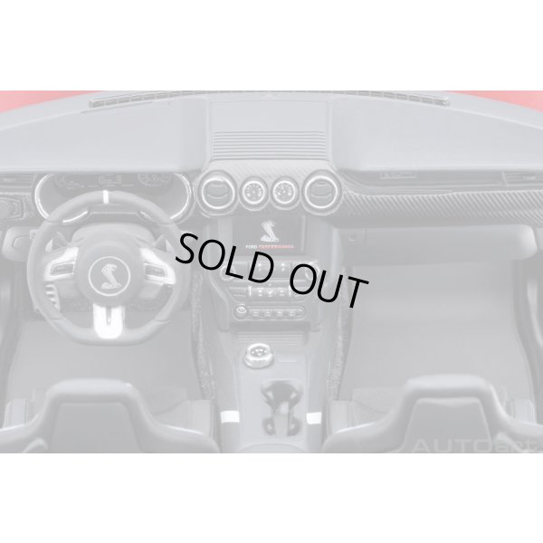 画像14: AUTOart 1/18 Ford Mustang Shelby GT500 (Red with Black Stripes)