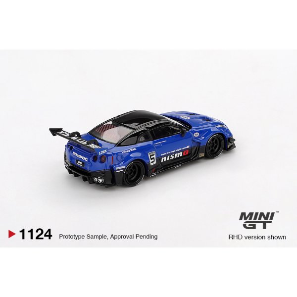 画像2: MINI GT 1/64 LB-Silhouette WORKS GT Nissan 35GT-RR Version 2 Blue (LHD)