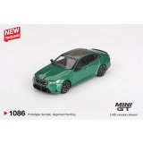 MINI GT 1/64 BMW M5 (G90) Isle of Man Green Metallic (RHD)