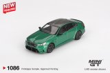 MINI GT 1/64 BMW M5 (G90) Isle of Man Green Metallic (RHD)