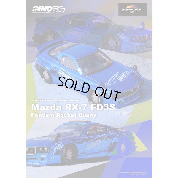 画像13: INNO MODEL 1/64 Mazda RX-7(FD3S) PANDEM ROCKET BUNNY Tokyo Auto Salon 2026