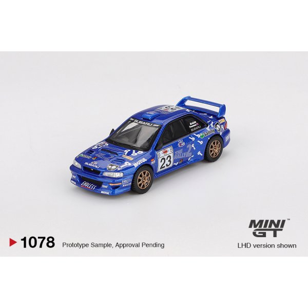 画像2: MINI GT 1/64 Subaru Impreza WRC99 2000 Acropolis Rally #23 (LHD)