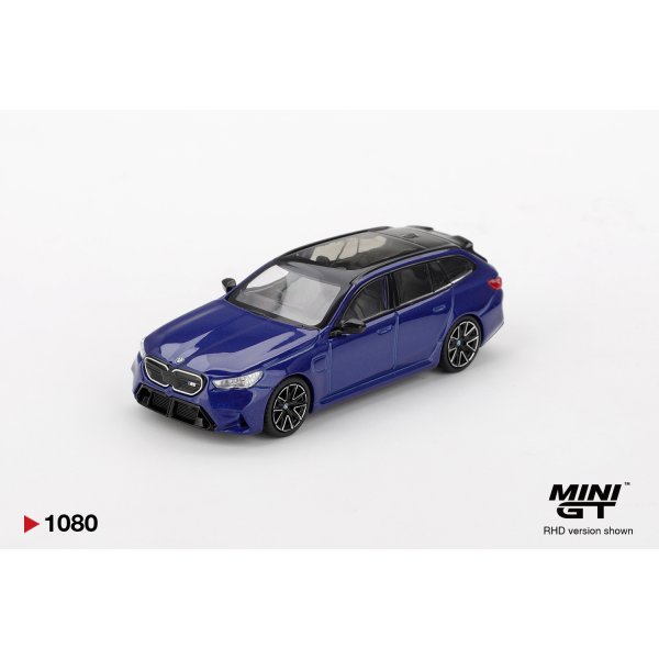 画像2: MINI GT 1/64 BMW M5 Touring (G99) Marina Bay Blue Metallic (RHD)