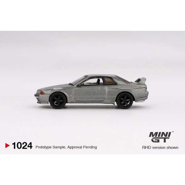 画像4: MINI GT 1/64 Nissan Skyline GT-R (Nismo BNR32 CRS Version) Dark Metal Gray (RHD)