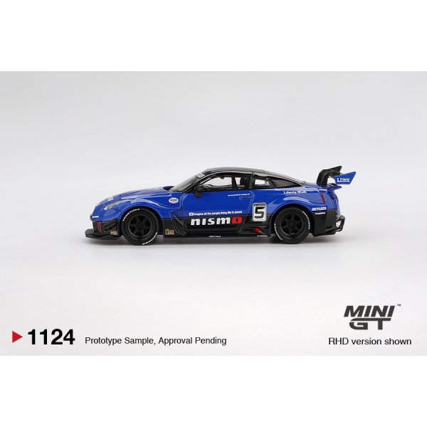 画像3: MINI GT 1/64 LB-Silhouette WORKS GT Nissan 35GT-RR Version 2 Blue (LHD)