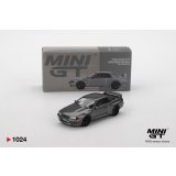 MINI GT 1/64 Nissan Skyline GT-R (Nismo BNR32 CRS Version) Dark Metal Gray (RHD)