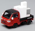 MOTORHELIX 1/64 Honda ACTY Truck Town Spirit Color Style FlameRed × Black
