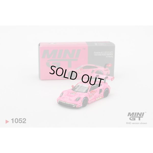画像1: MINI GT 1/64 Porsche 911 GT3 R IMSA Road America 2024 #77 AO Racing