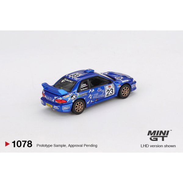 画像3: MINI GT 1/64 Subaru Impreza WRC99 2000 Acropolis Rally #23 (LHD)