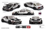 KAIDO HOUSE x MINI GT 1/64 Toyota AE86 Sprinter Trueno Kaido Street V1 Right-Hand Drive
