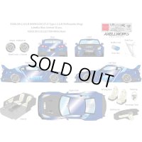EIDOLON 1/43 LB WORKS R35 GT-R Type 1.5 (LB Shilhouette Wing) Lobellia Blue Limited 30 pcs.