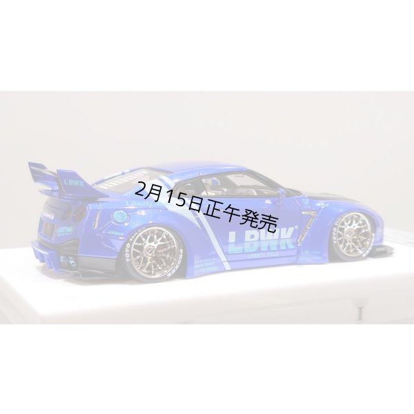 画像8: EIDOLON 1/43 LB WORKS R35 GT-R Type 1.5 (LB Shilhouette Wing) Lobellia Blue Limited 30 pcs.