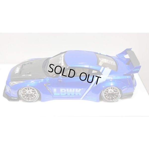 画像4: EIDOLON 1/43 LB WORKS R35 GT-R Type 1.5 (LB Shilhouette Wing) Lobellia Blue Limited 30 pcs.