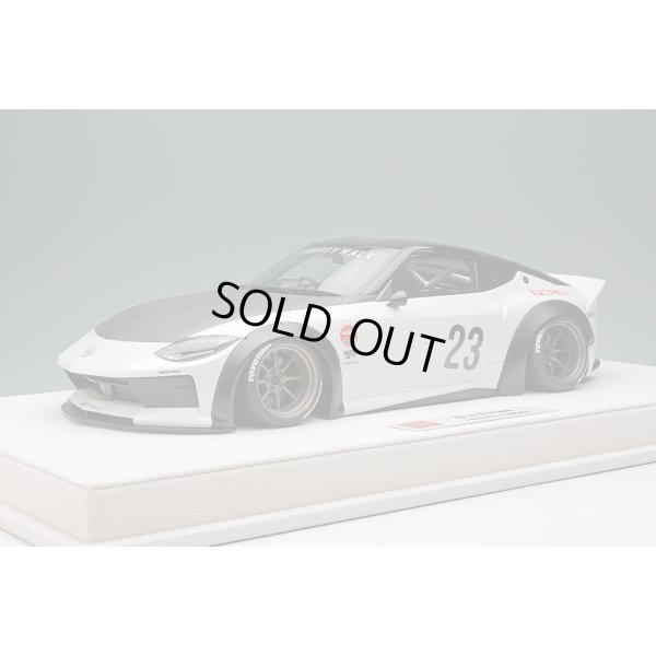 画像2: EIDOLON 1/18 lb nation Fairlady Z (RZ34) (RS Watanabe 8-spoke wheel) Pearl White Limited 80 pcs.