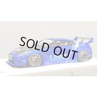 EIDOLON 1/43 LB WORKS R35 GT-R Type 1.5 (LB Shilhouette Wing) Lobellia Blue Limited 30 pcs.