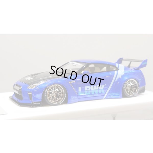 画像1: EIDOLON 1/43 LB WORKS R35 GT-R Type 1.5 (LB Shilhouette Wing) Lobellia Blue Limited 30 pcs.