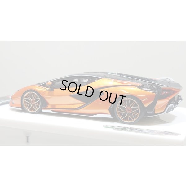画像3: EIDOLON 1/43 Lamborghini Sian FKP 37 2019 with Stripe Arancio Pearl Limited 33 pcs.