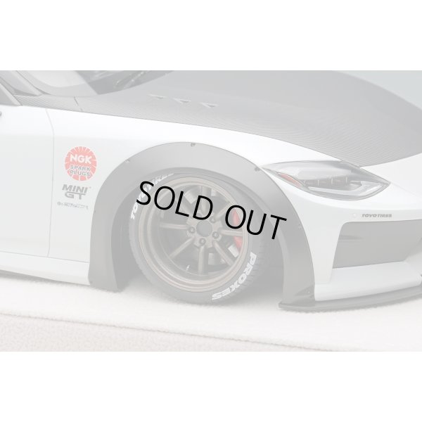 画像6: EIDOLON 1/18 lb nation Fairlady Z (RZ34) (RS Watanabe 8-spoke wheel) Pearl White Limited 80 pcs.