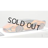 EIDOLON 1/43 Lamborghini Sian FKP 37 2019 with Stripe Arancio Pearl Limited 33 pcs.