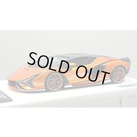 EIDOLON 1/43 Lamborghini Sian FKP 37 2019 with Stripe Arancio Pearl Limited 33 pcs.