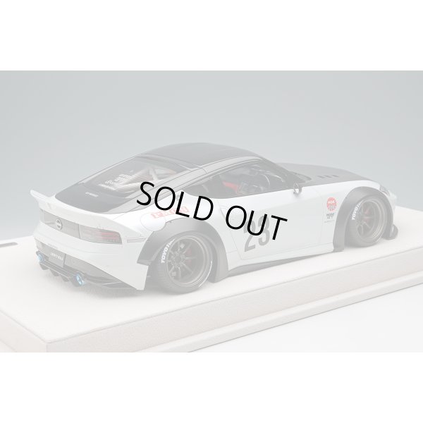 画像4: EIDOLON 1/18 lb nation Fairlady Z (RZ34) (RS Watanabe 8-spoke wheel) Pearl White Limited 80 pcs.