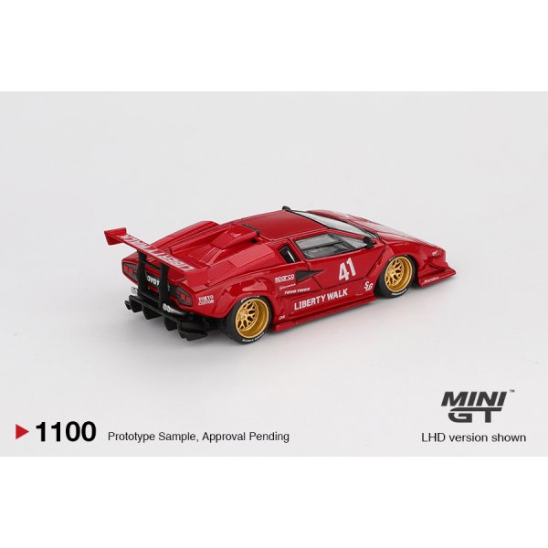 画像3: MINI GT 1/64 Lamborghini Countach LB-WORKS Red (LHD)