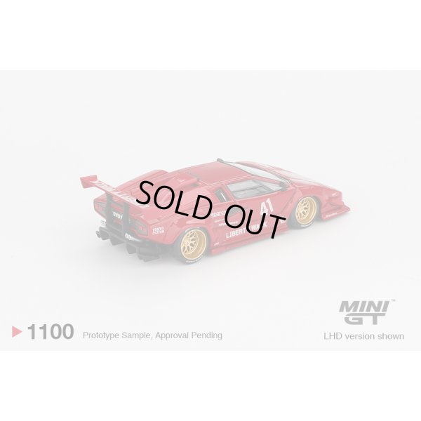 画像3: MINI GT 1/64 Lamborghini Countach LB-WORKS Red (LHD)