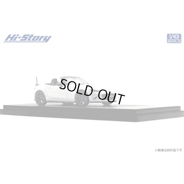 画像4: Hi Story 1/43 Mazda Spirit Racing Roadster (2025) Snow Flake White Pearl Mica