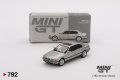 MINI GT 1/64 BMW 750IL Aspen Silver Metallic (RHD)