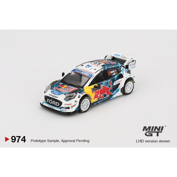 画像2: MINI GT 1/64 Ford Puma Rally1 Monte Carlo Rally 2024 #13 M-Sport Ford WRT (LHD)