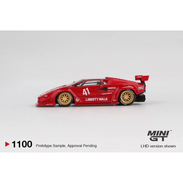 画像4: MINI GT 1/64 Lamborghini Countach LB-WORKS Red (LHD)