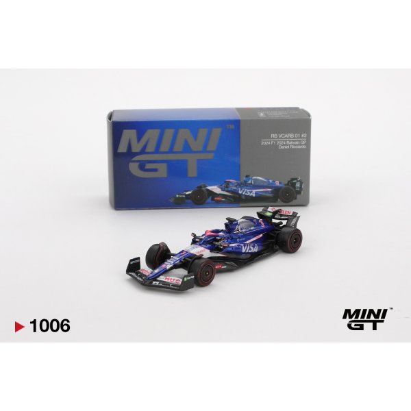 画像1: MINI GT 1/64 RB VCARB 01 F1 2024 #3 Bahrain Grand Prix Daniel Ricciardo