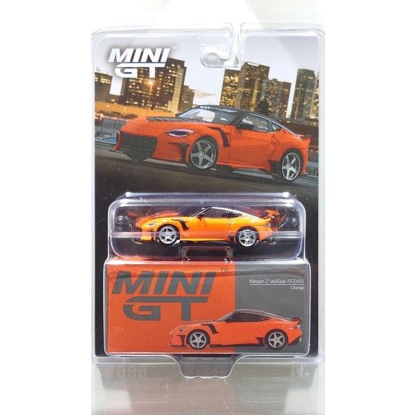 画像1: MINI GT 1/64 Nissan Z Veilside FFZ400 Orange (LHD) [Blister Packaging]