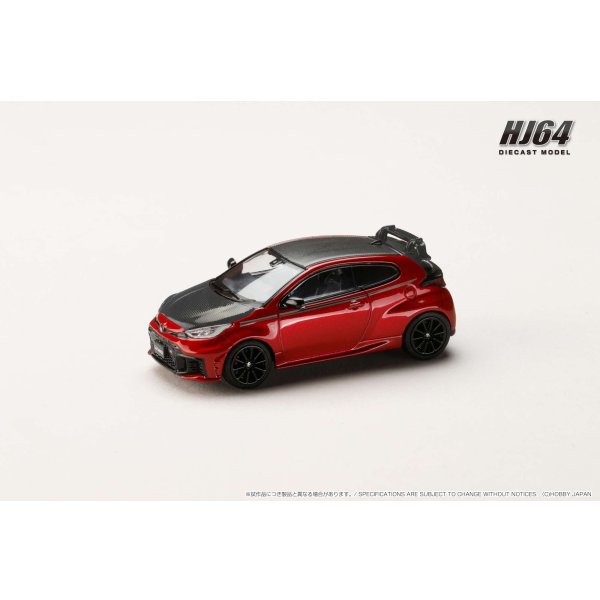 画像2: Hobby Japan 1/64 Toyota GR Yaris RZ High Performance 2024 / Custom Version Emotional Red II