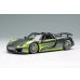 画像2: EIDOLON COLLECTION 1/43 Scale Porsche 918 Spyder Weissach Package 2011 Rear Wing Up Meteor Gray Metallic / Acid Green Stripe Limited Edition 80 pcs. (2)
